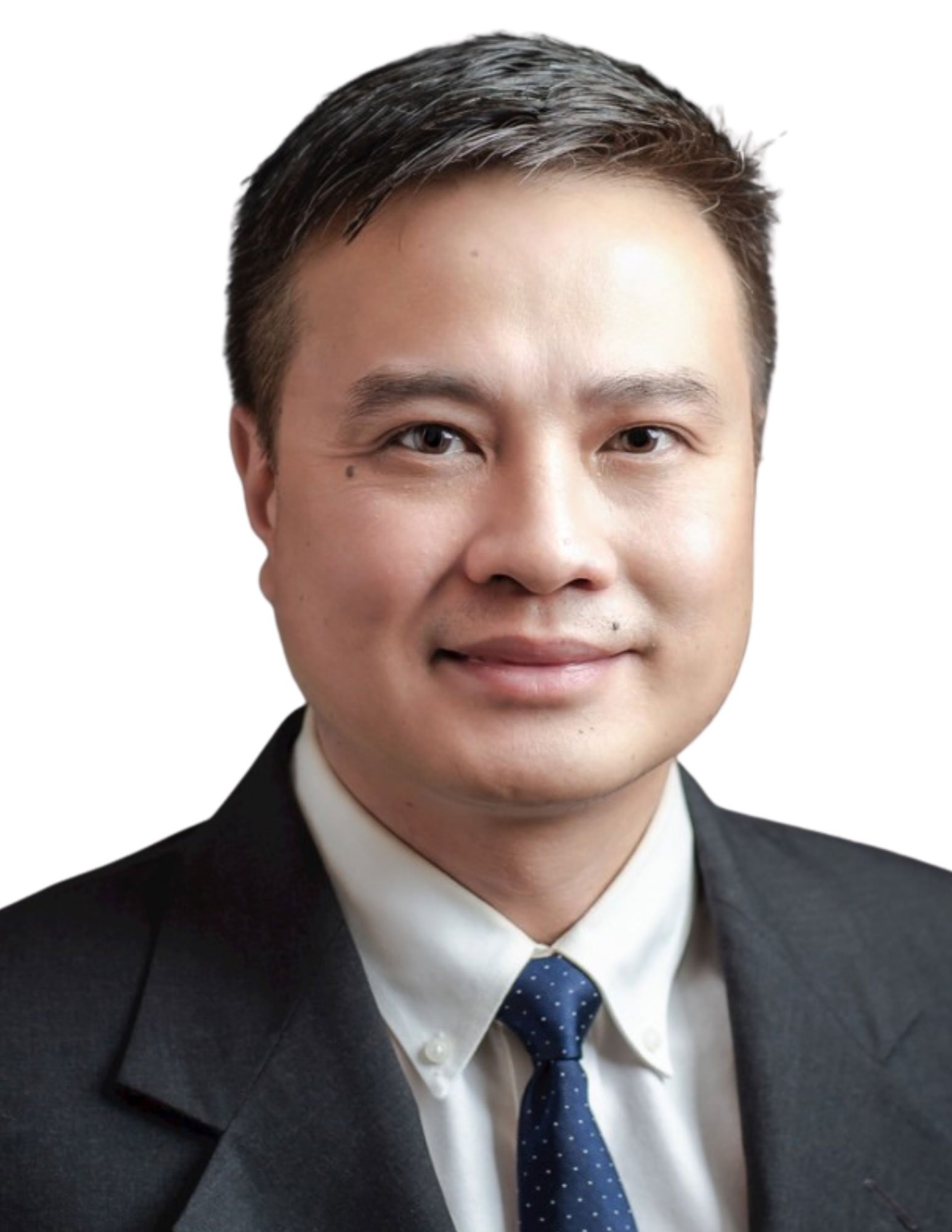 A photograph of Phong Dinh, Director Financial Services Management of PCI-GS