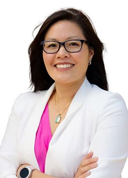 A photograph of Jennifer Liu, Vice President, Operations of PCI-GS
